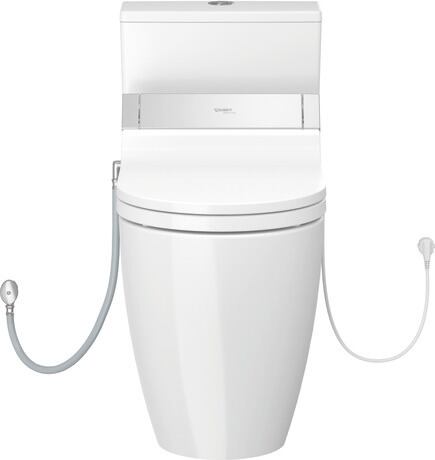 Duravit Starck 2 1.28 gpf Elongated One Piece Toilet in White