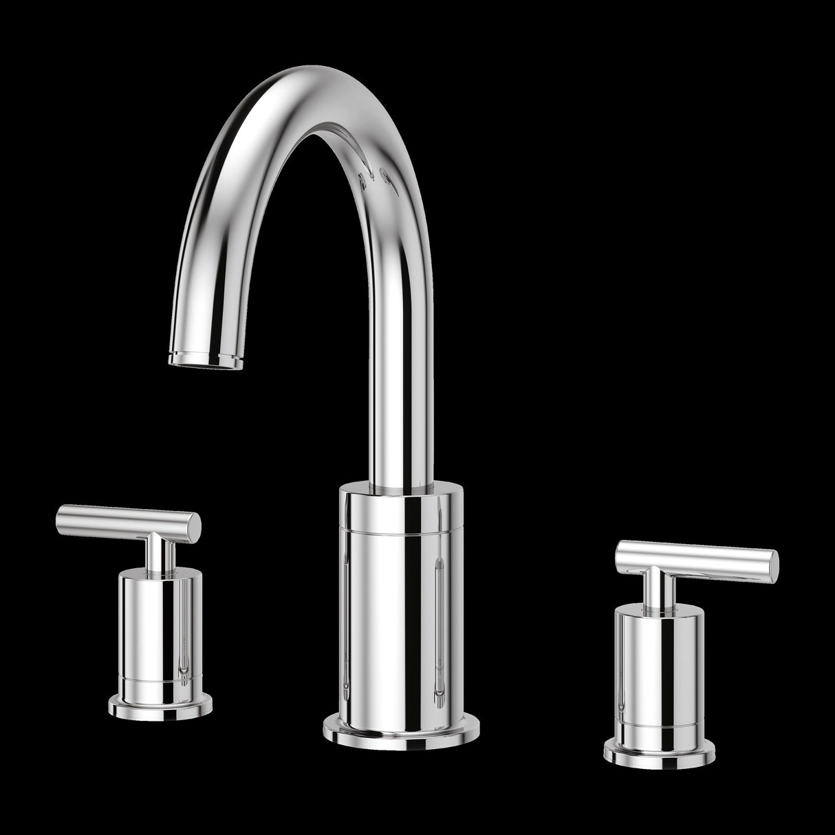 Contempra 2-Handle Roman Tub Trim in Polished Chrome