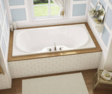 MAAX 101227-107-001-000 Cambridge 72 x 36 Acrylic Drop-in Center Drain Hydrosens Bathtub in White
