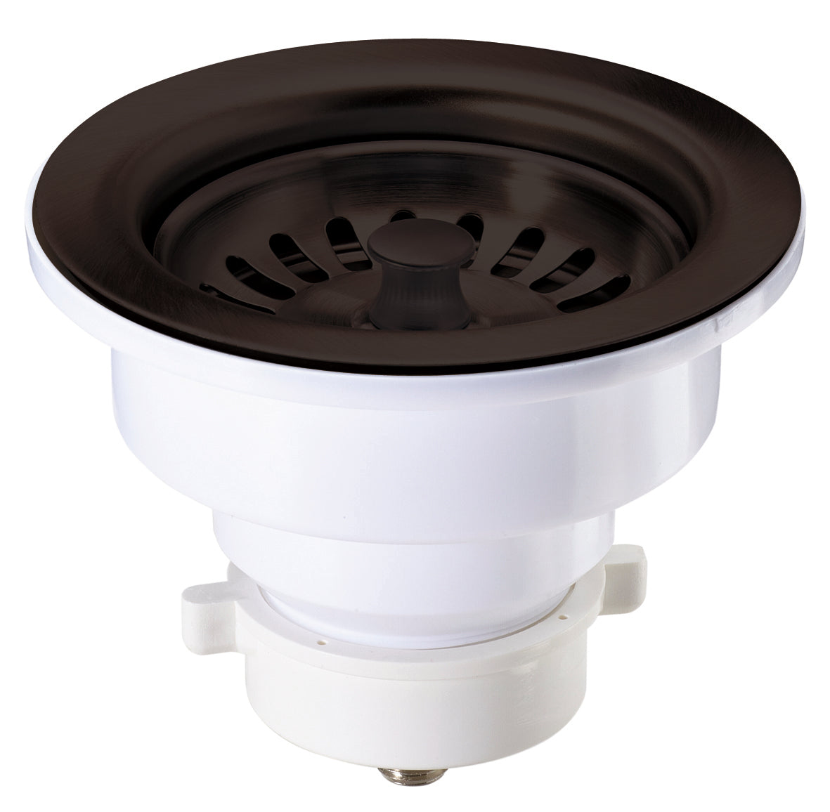 A-ss-13 / Sink Strainer Pvc for Kitchen W/ Dark Coffee Finish - 4-1...
