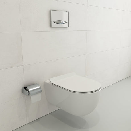 BOCCHI A0337-001 Milano Toilet Seat for 1632 model in White
