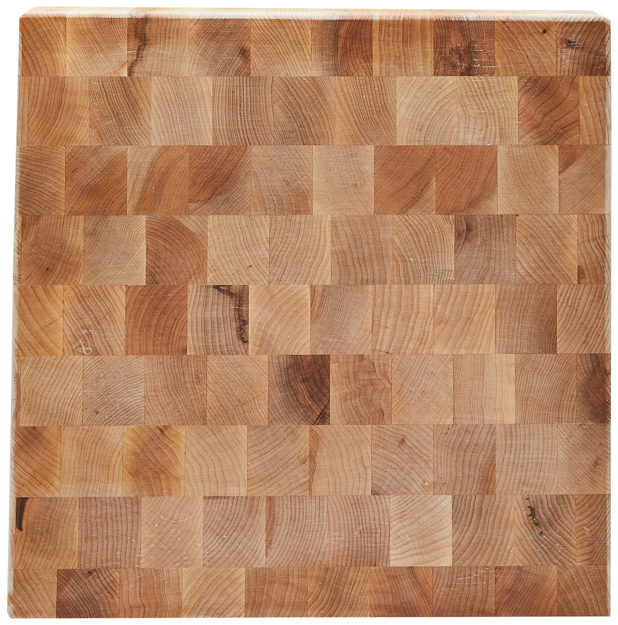 John Boos CCB18-S Block Classic Collection Maple Wood End Grain Chopping Block, 18 Inches x 4 18X18X4 MPL-END GR-NON REV-NO GRV-