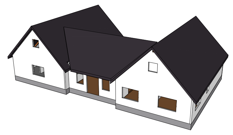 abodeMOD "courtYARD" ABODEMOD2281 3 Bedroom(s), 2 Bathroom(s) 2281 Square Feet Prefab SFR Shell