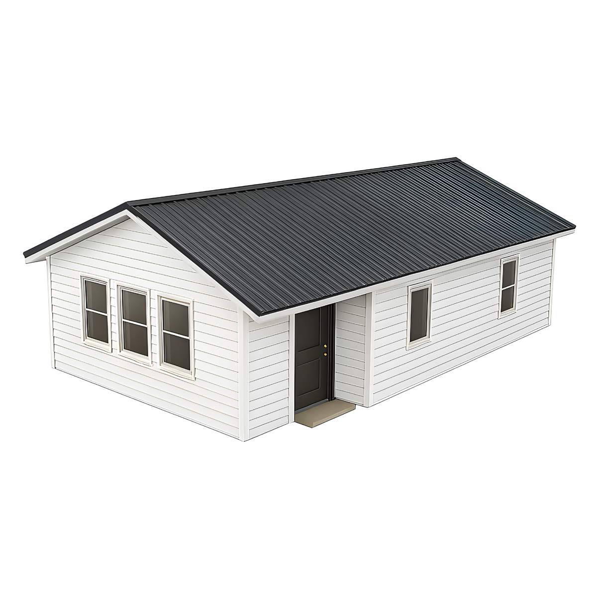 AbodeMOD ADU Shell | Modern 2 Bedroom, 1 Bath – 560 Sq Ft | Made from ThermaSteel