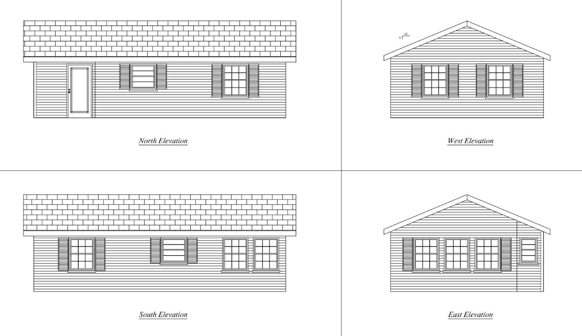 AbodeMOD ADU Shell | Modern 2 Bedroom, 1 Bath – 560 Sq Ft | Made from ThermaSteel