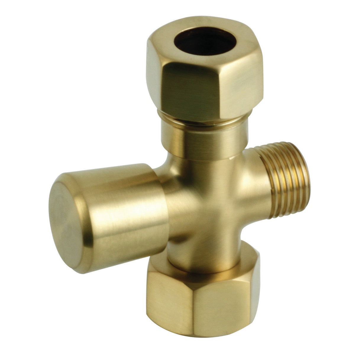 Vintage ABT1060-7 Shower Arm Diverter, Brushed Brass
