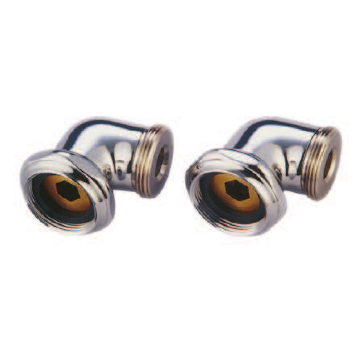 Vintage ABT136-1 L-Shape Modified Swing Arms (CC458T1 Series), Polished Chrome