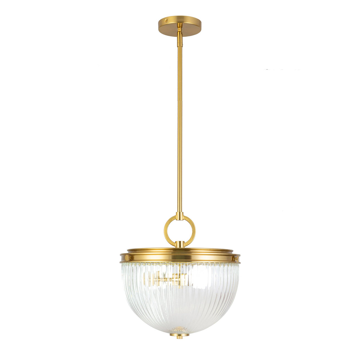 Myla Pendant - Vintage Brass / 12.62