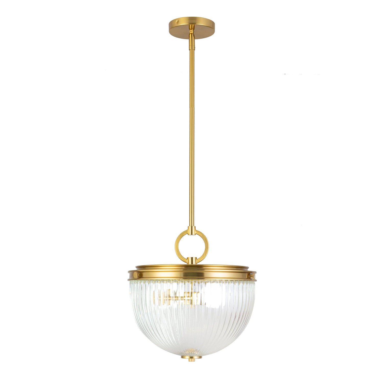 Myla Pendant - Vintage Brass / 12.62