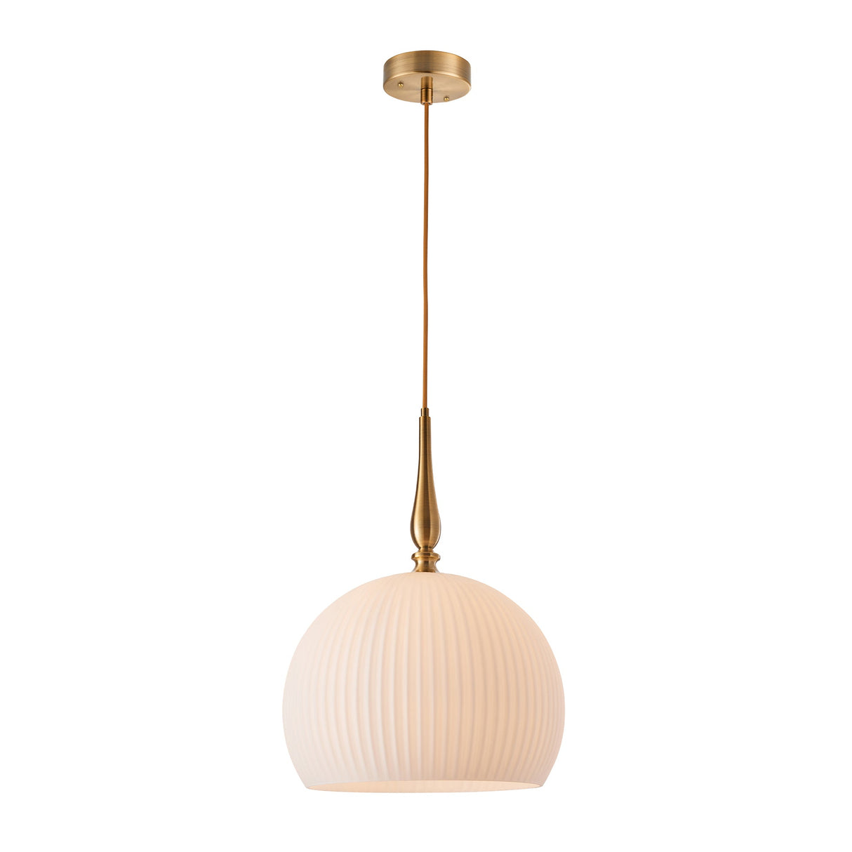Kate Pendant - Brushed Brass / 13.80