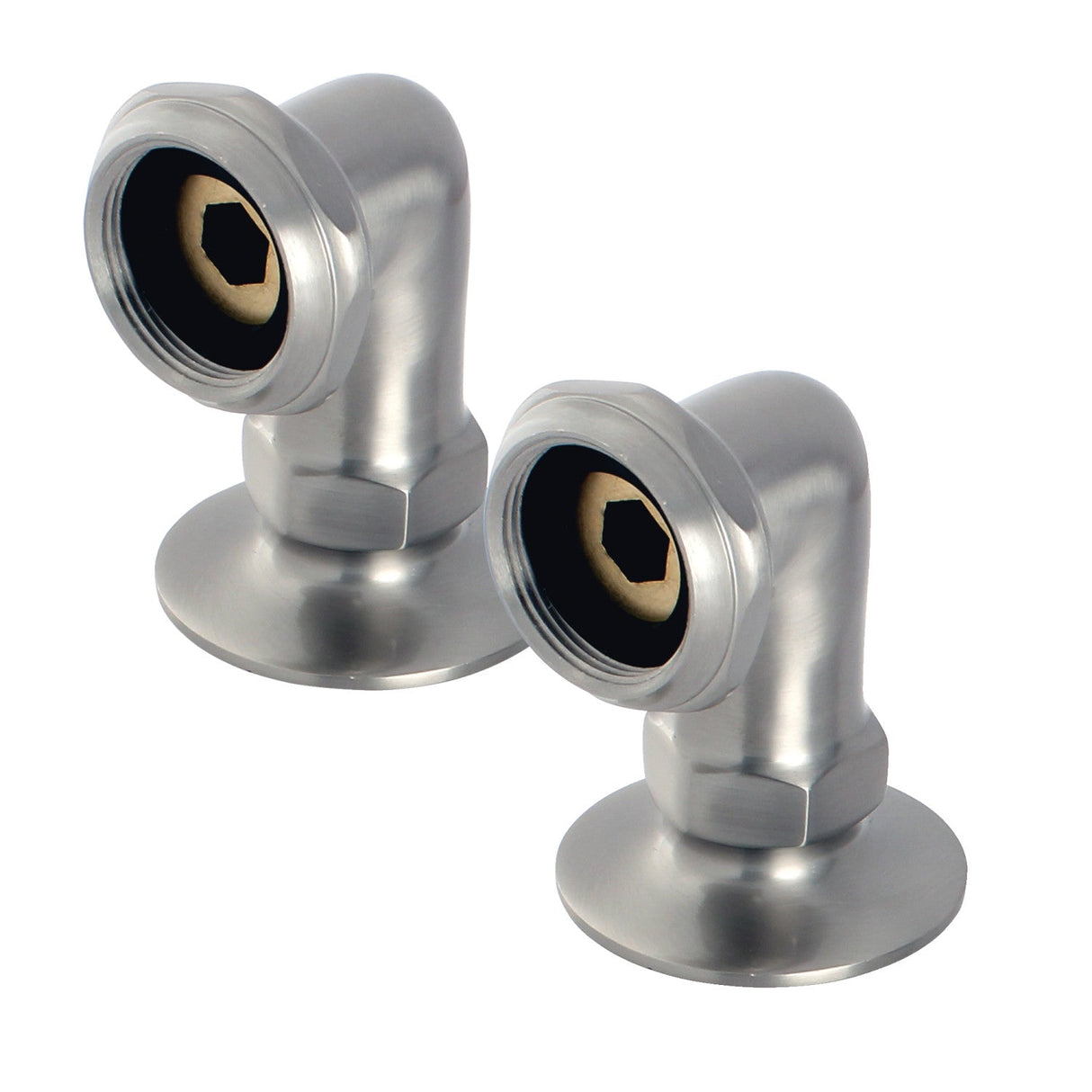 Aqua Vintage AE2RS8 2-Inch Deck Mount Tub Faucet Riser, Brushed Nickel