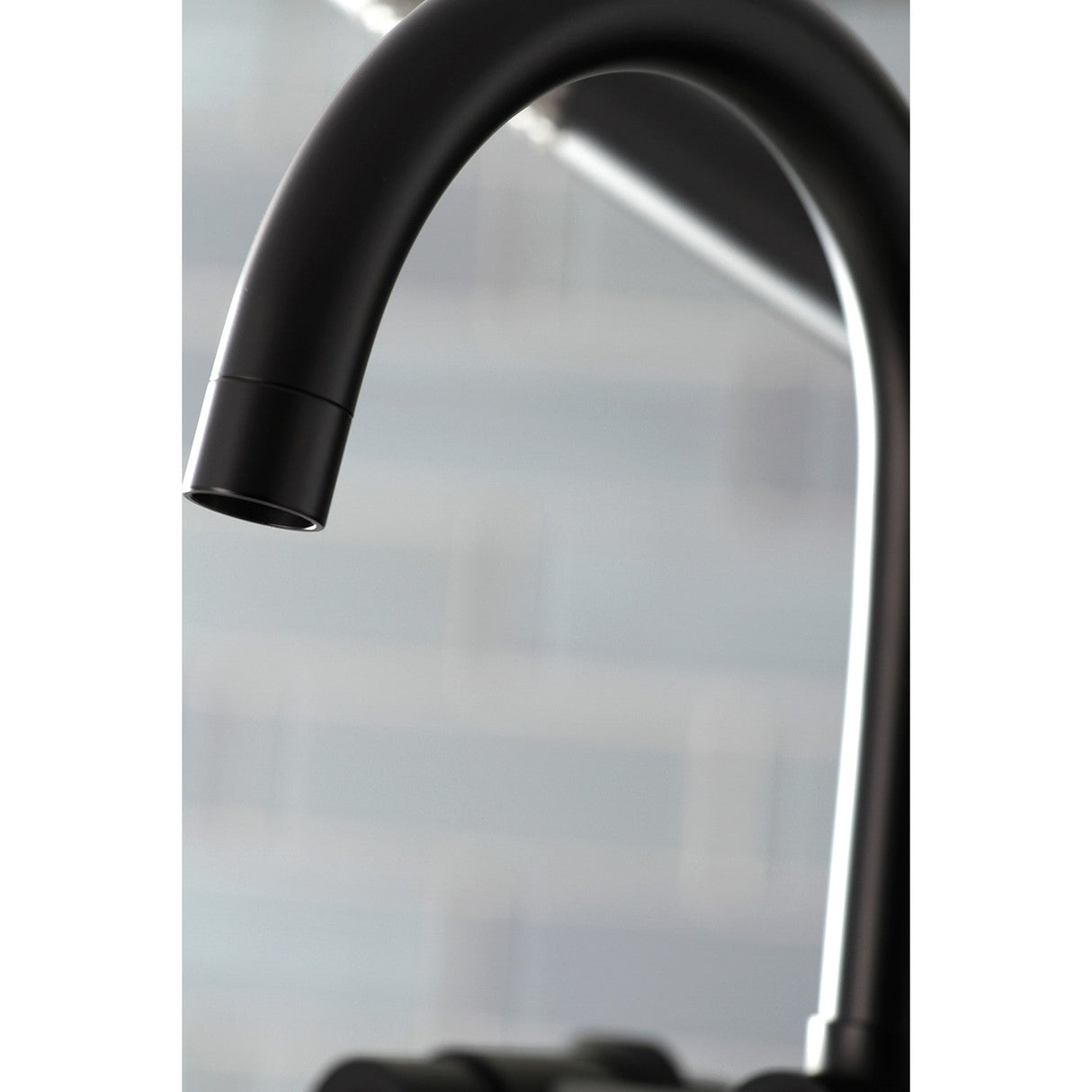 Concord AE8100DX Three-Handle 2-Hole Deck Mount Clawfoot Tub Faucet with Hand Shower, Matte Black