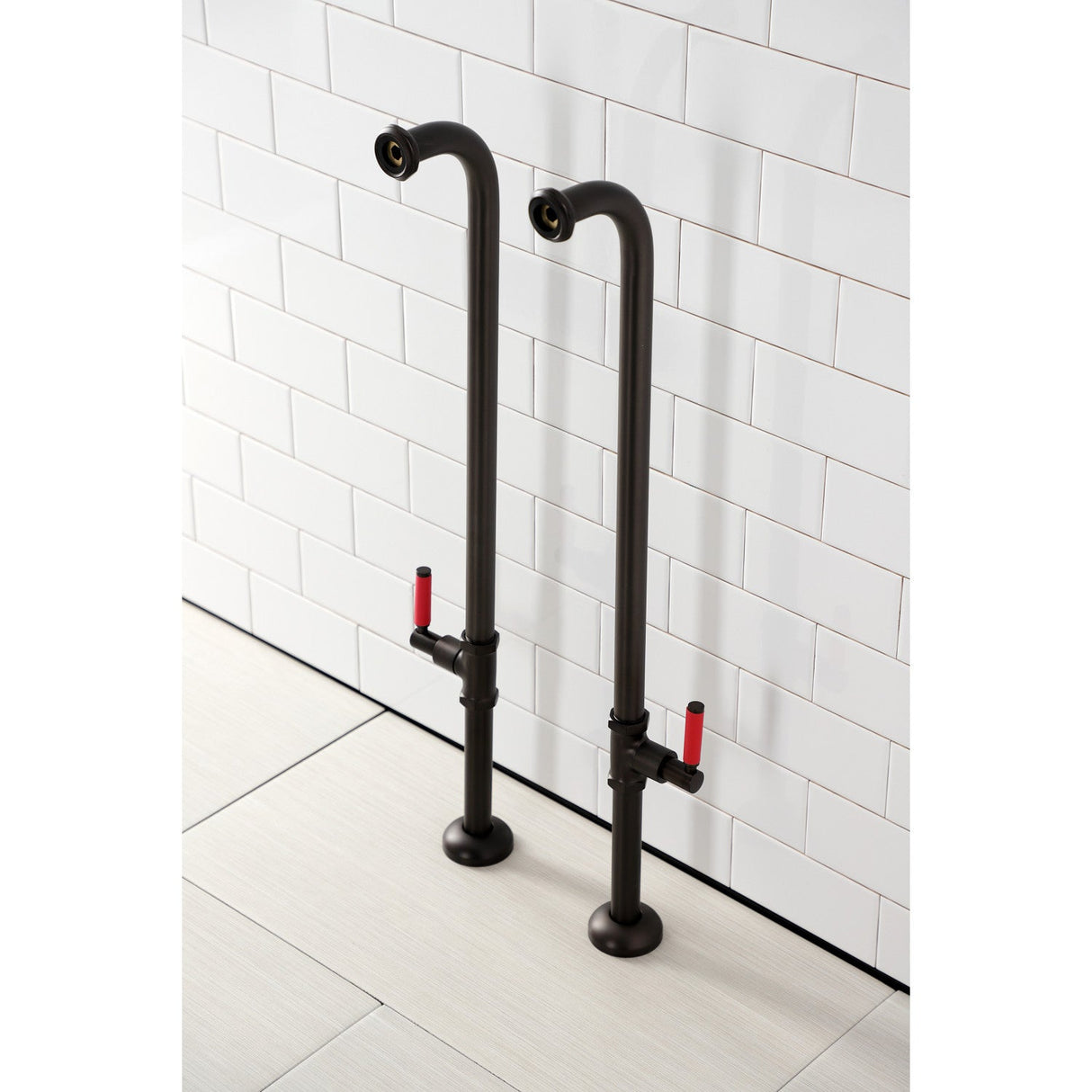 Concord AE810S5DKL Freestanding Tub Supply Line, Oil Rubbed Bronze