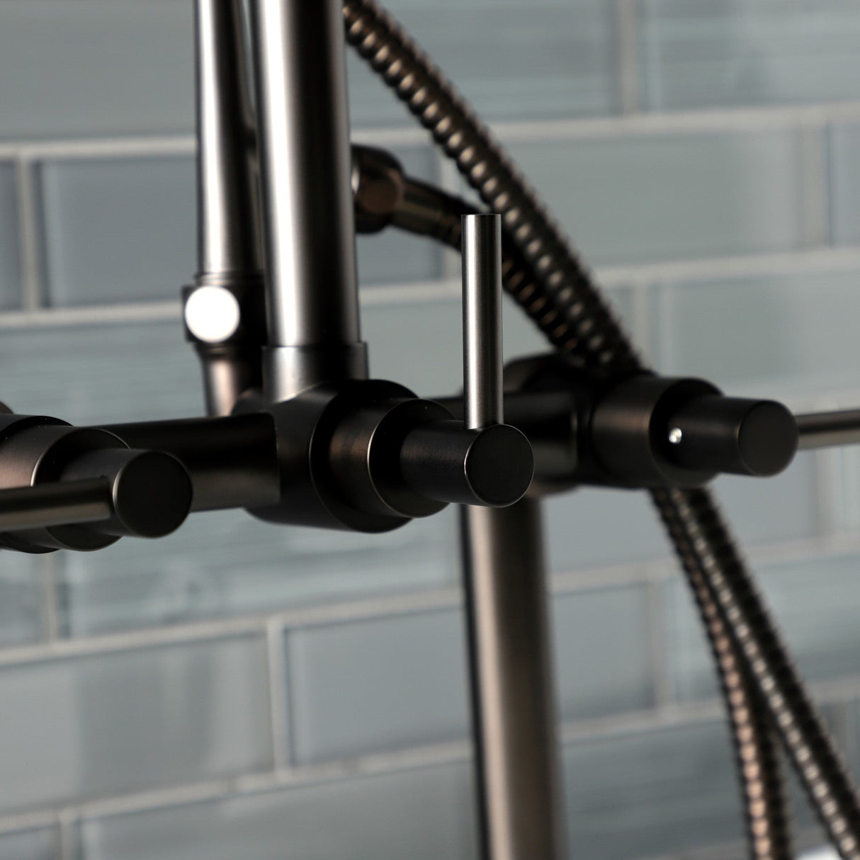 Concord AE8405DL Deck Mount Clawfoot Tub Faucet, Oil Rubbed Bronze