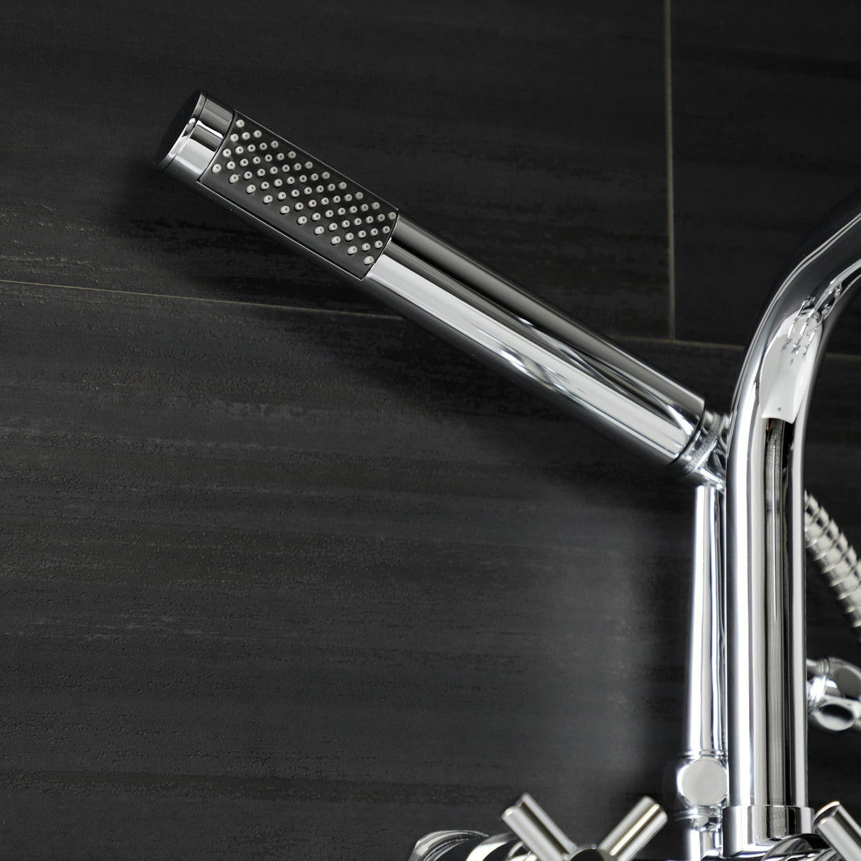 Concord AE8451DX Wall Mount Clawfoot Tub Faucet, Polished Chrome