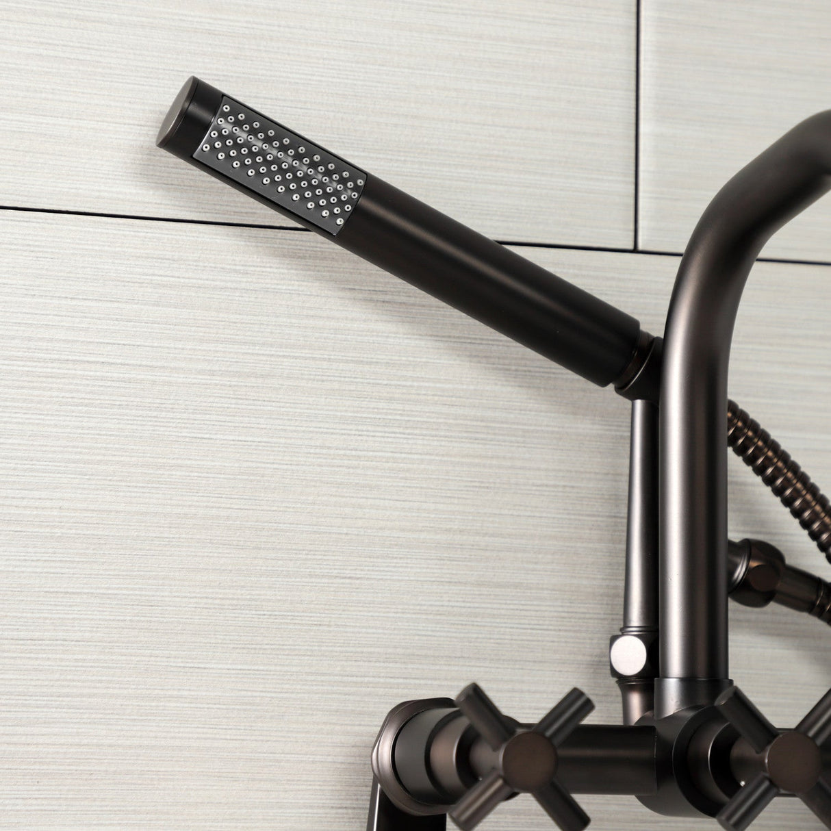 Concord AE8455DX Wall Mount Clawfoot Tub Faucet, Oil Rubbed Bronze