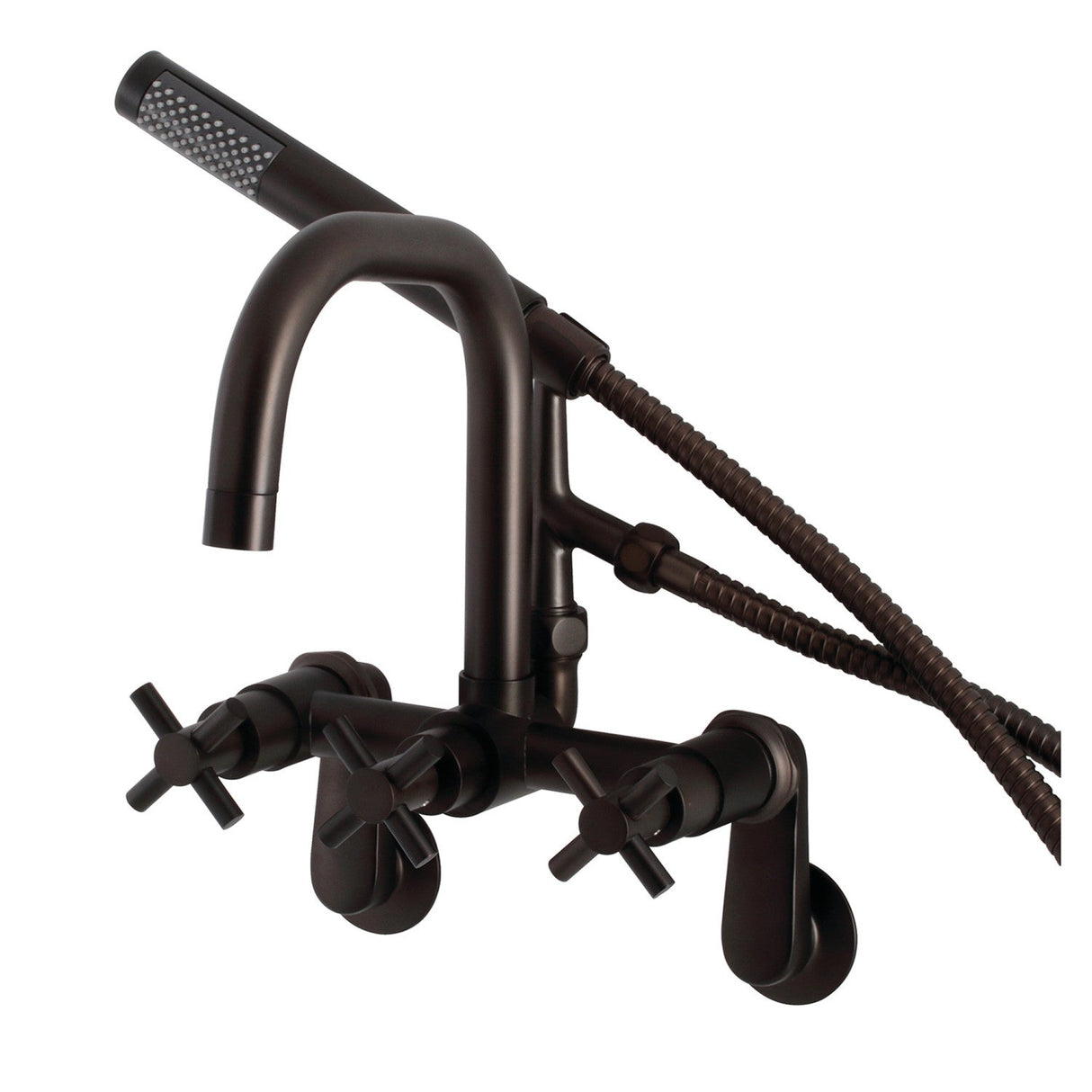 Concord AE8455DX Wall Mount Clawfoot Tub Faucet, Oil Rubbed Bronze