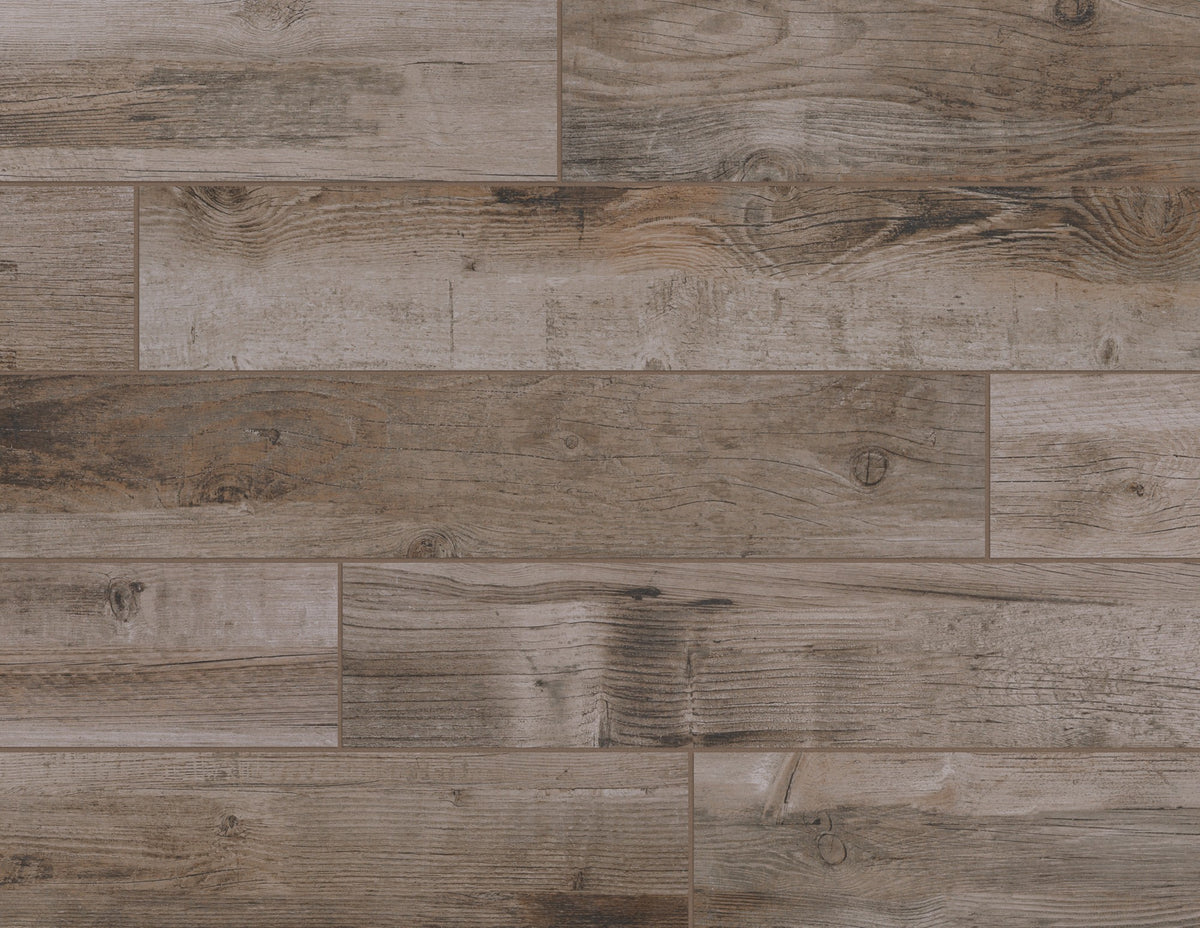 American Olean Bryson Valley Petrified Forest Plank 8x48 Matte Floor Tile