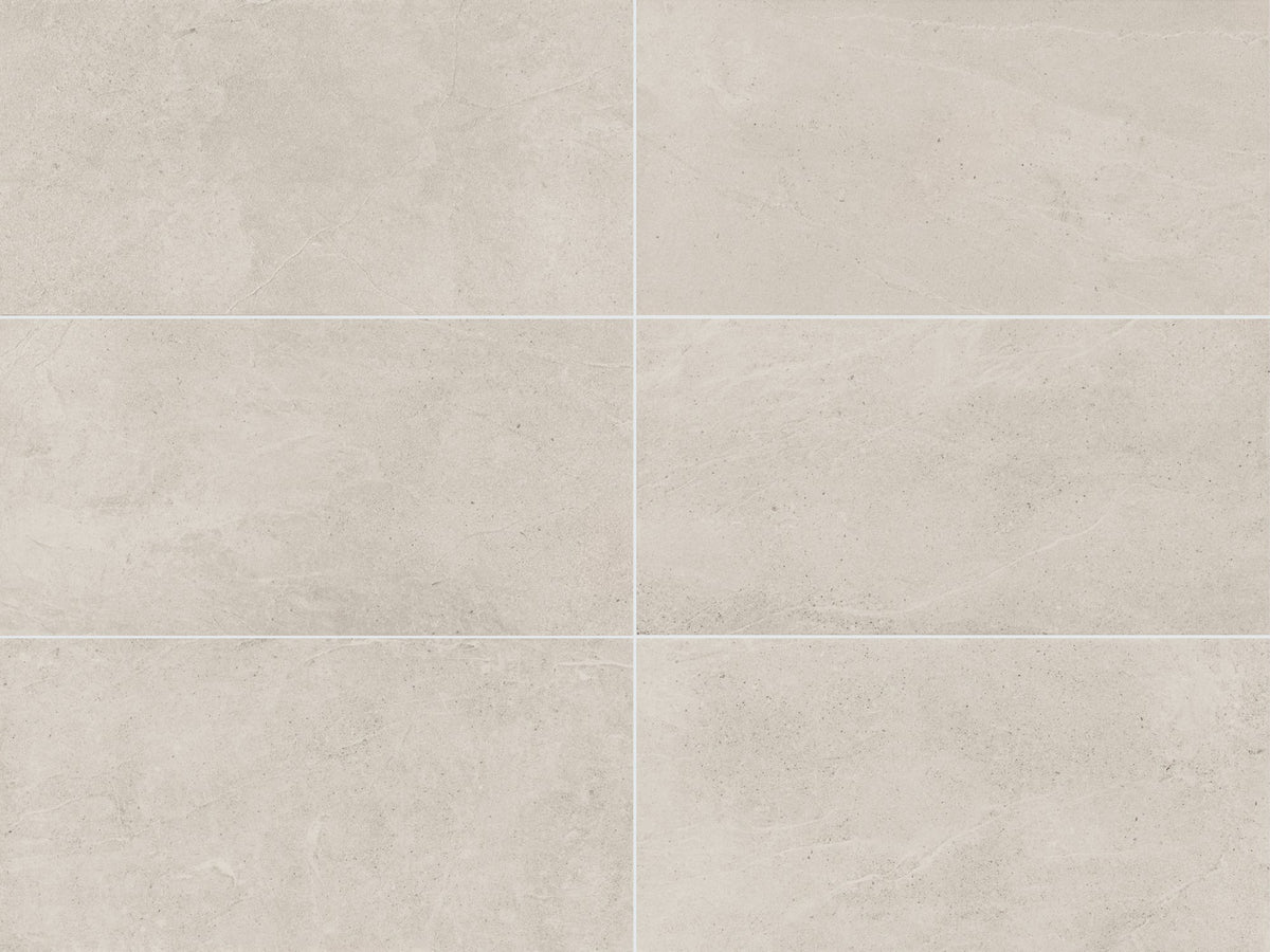 American Olean Primstone Buff Rectangle 12x24 Matte Floor Tile
