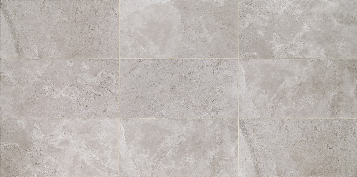 American Olean Rochester Gray Rectangle 12x24 Matte Floor Tile