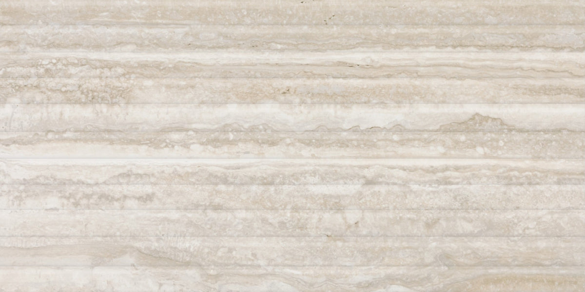 American Olean Reservorio Pebblestone Rectangle 12x24 Fluted Matte Wall Tile
