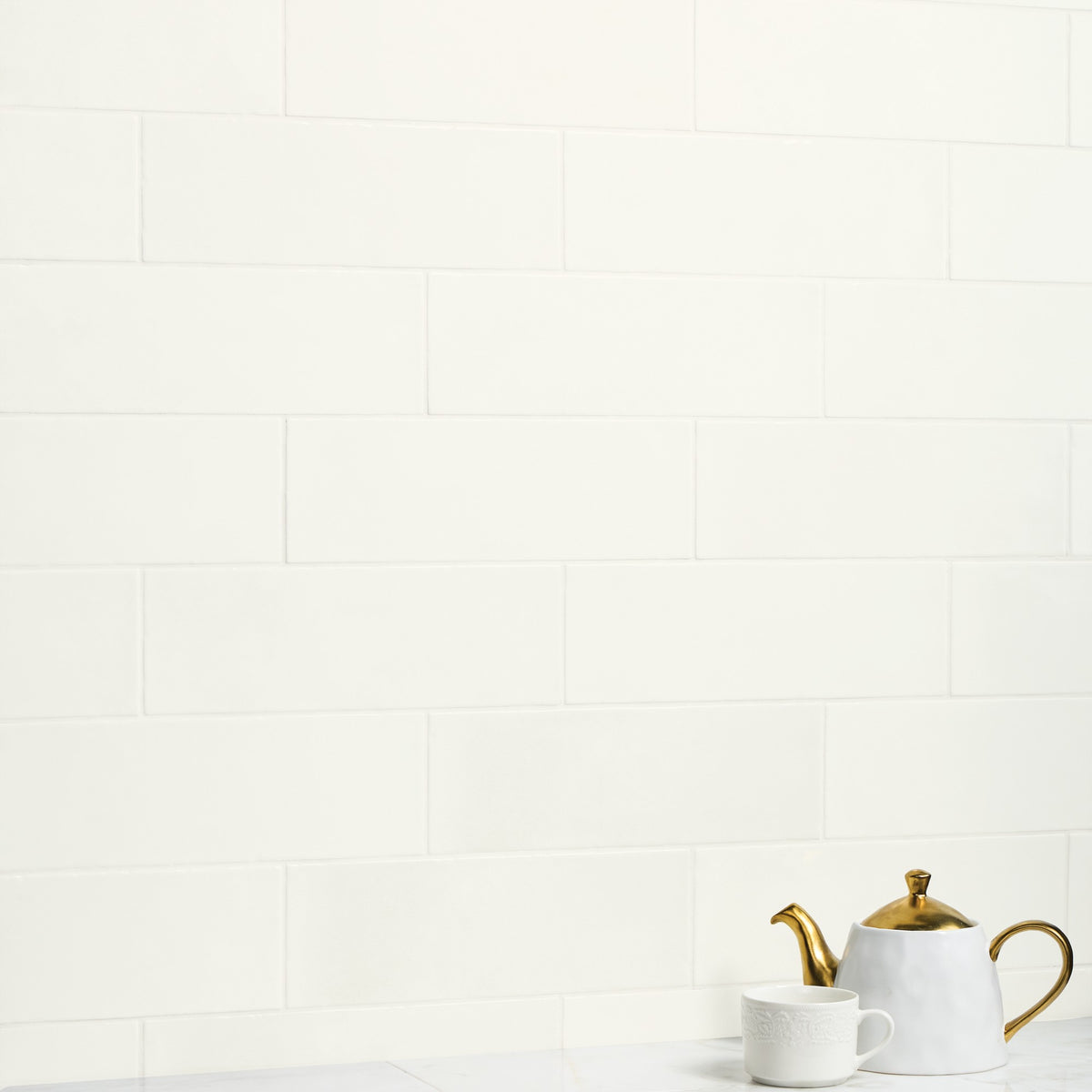 American Olean Studio Haven Plume Rectangle 4x12 Handcrafted Glossy Wall Tile
