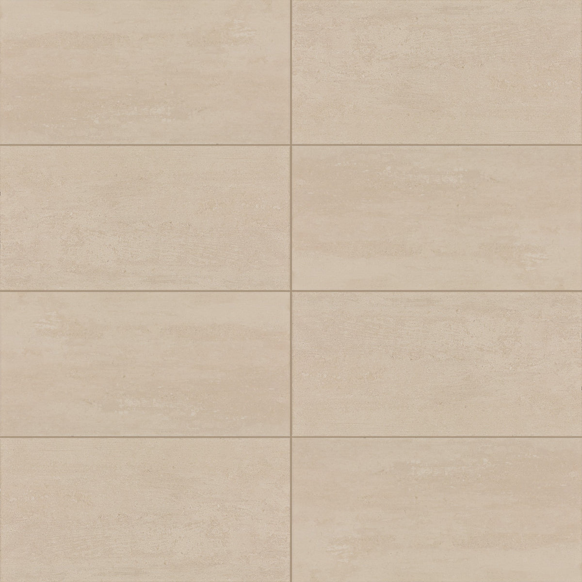 American Olean Theoretical Evolved Balanced Beige Rectangle 24x48 Stepwise Matte Floor Tile TE82RCT2448XTMT