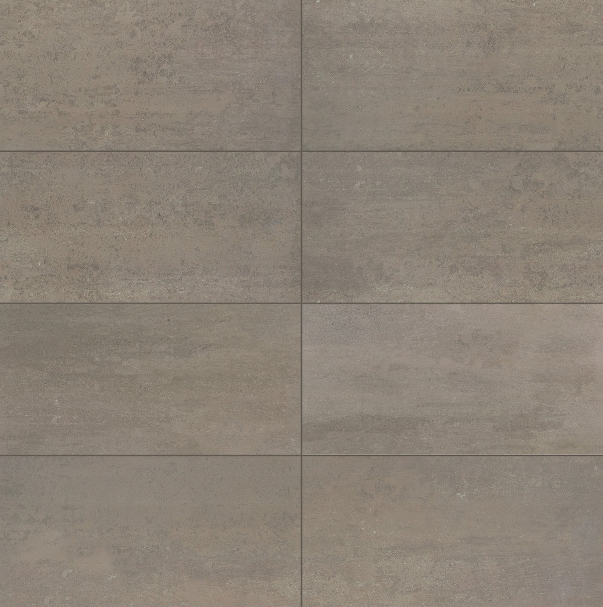 American Olean Theoretical Evolved Hibernate Brown Rectangle 6x24 Stepwise Matte Floor Tile