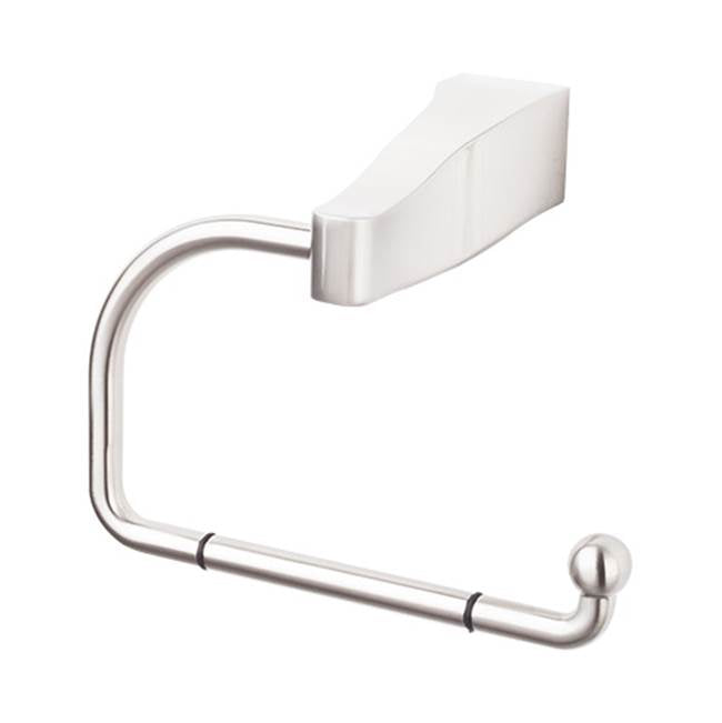 Top Knobs AQ4 Aqua Bath Tissue Hook - Brushed Satin Nickel