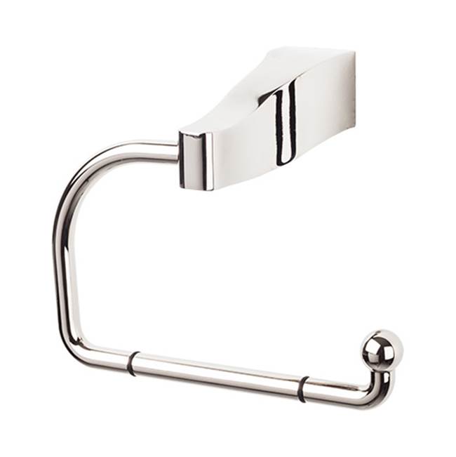 Top Knobs AQ4 Aqua Bath Tissue Hook - Polished Nickel
