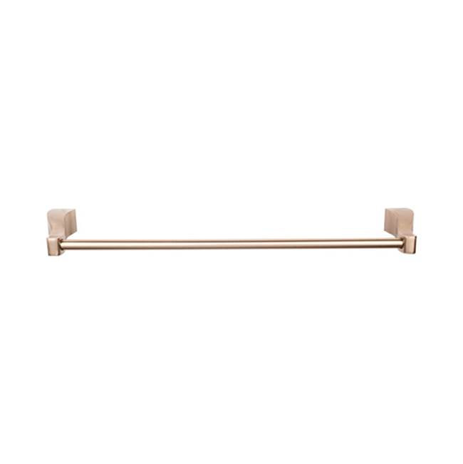 Top Knobs AQ6 Aqua Bath 18" Single Towel Bar - Brushed Bronze