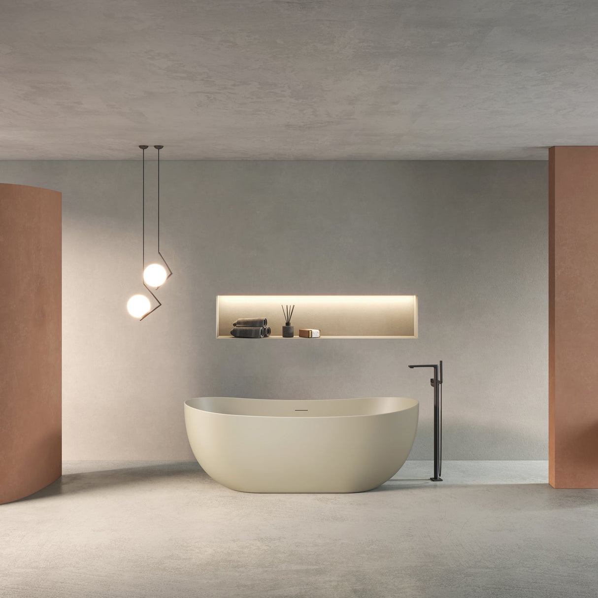 Kinsley 67" Acrylic Tub