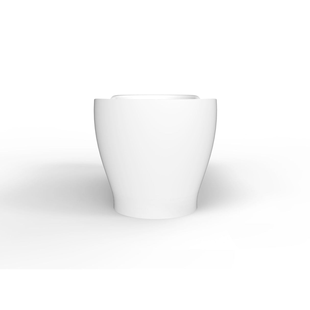 Mavis 67" Acrylic Freestanding Double Slipper With Internal Drain