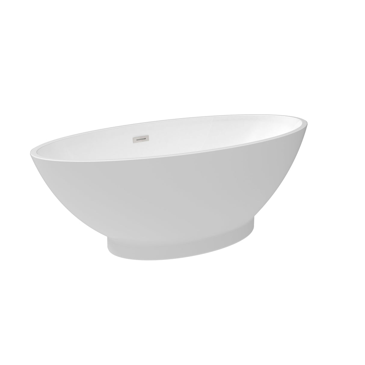 Noelani 66" Acrylic Freestanding Tub with Integral Drain