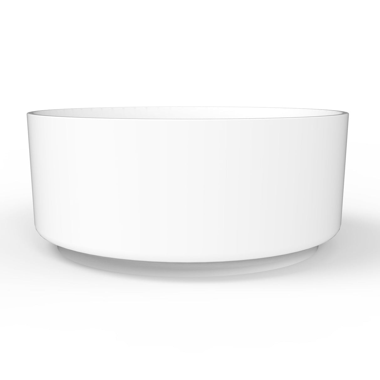 Xandra 55" Acrylic Freestanding Round Tub With Internal Drain