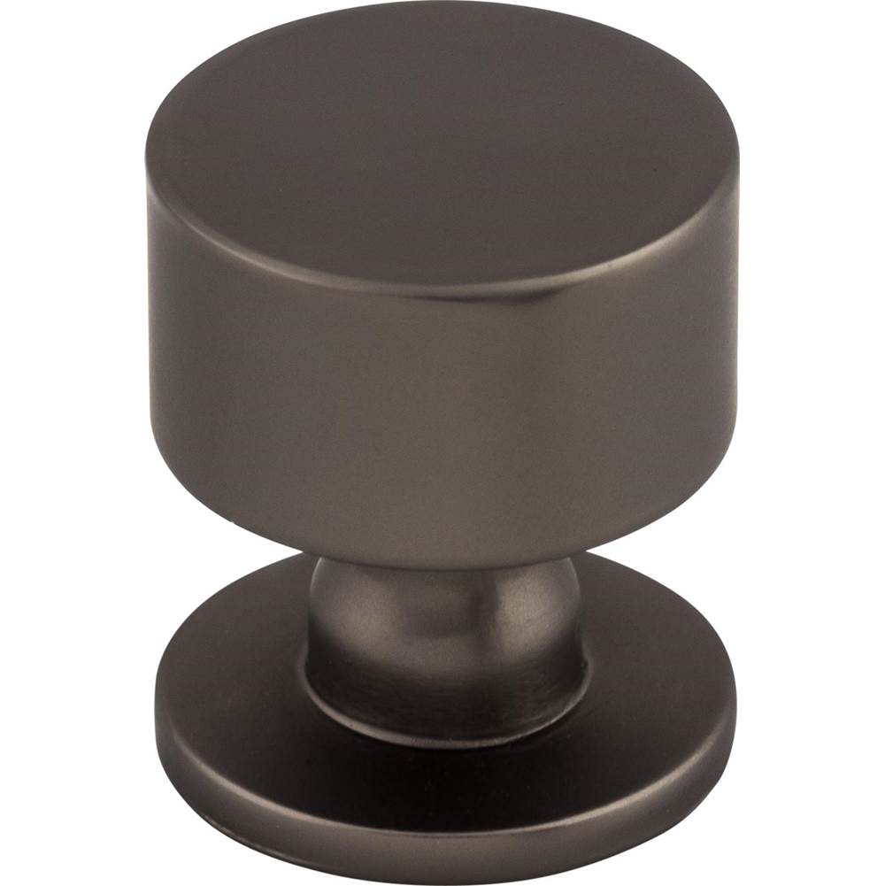 Top Knobs TK821 Lily Knob 1 1/8 inch - Ash Gray