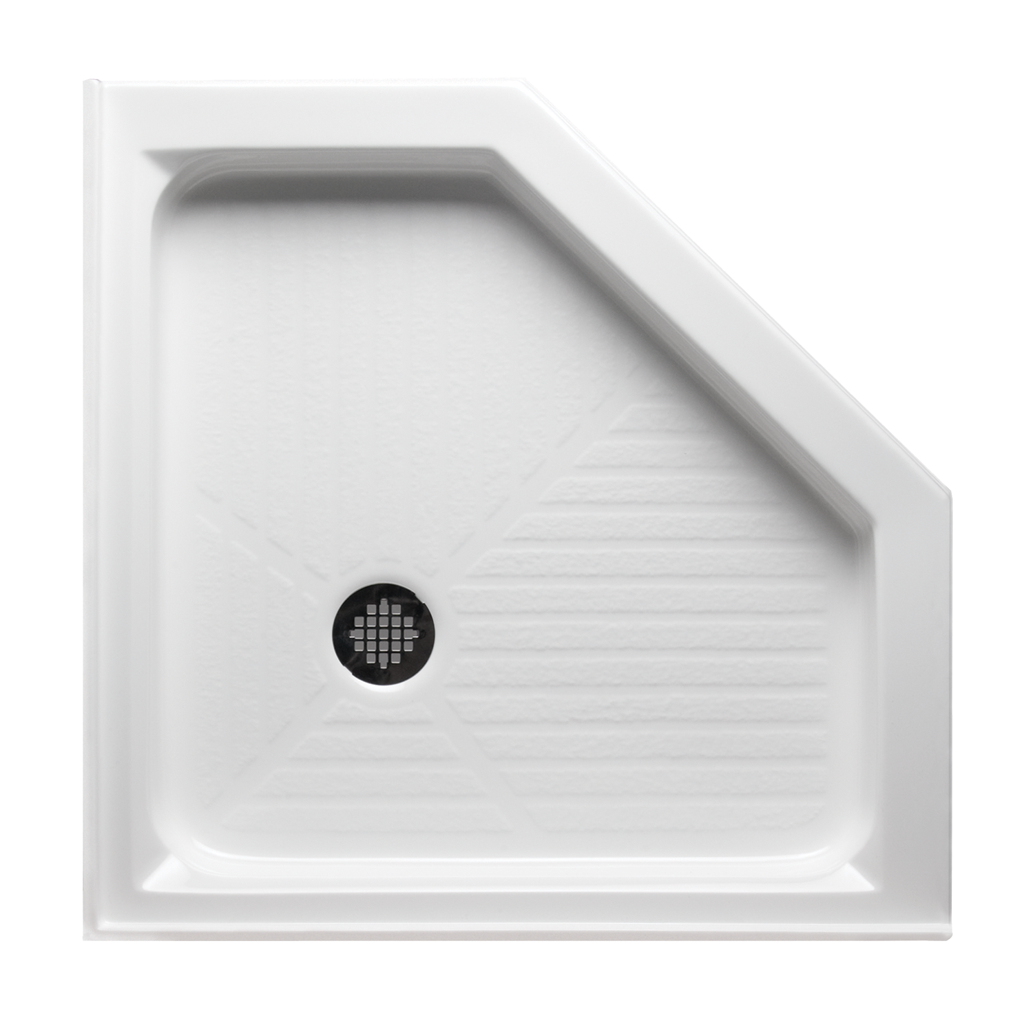 Americh A3838NA-BI 38" x 38" Neo Angle Shower Base - Biscuit