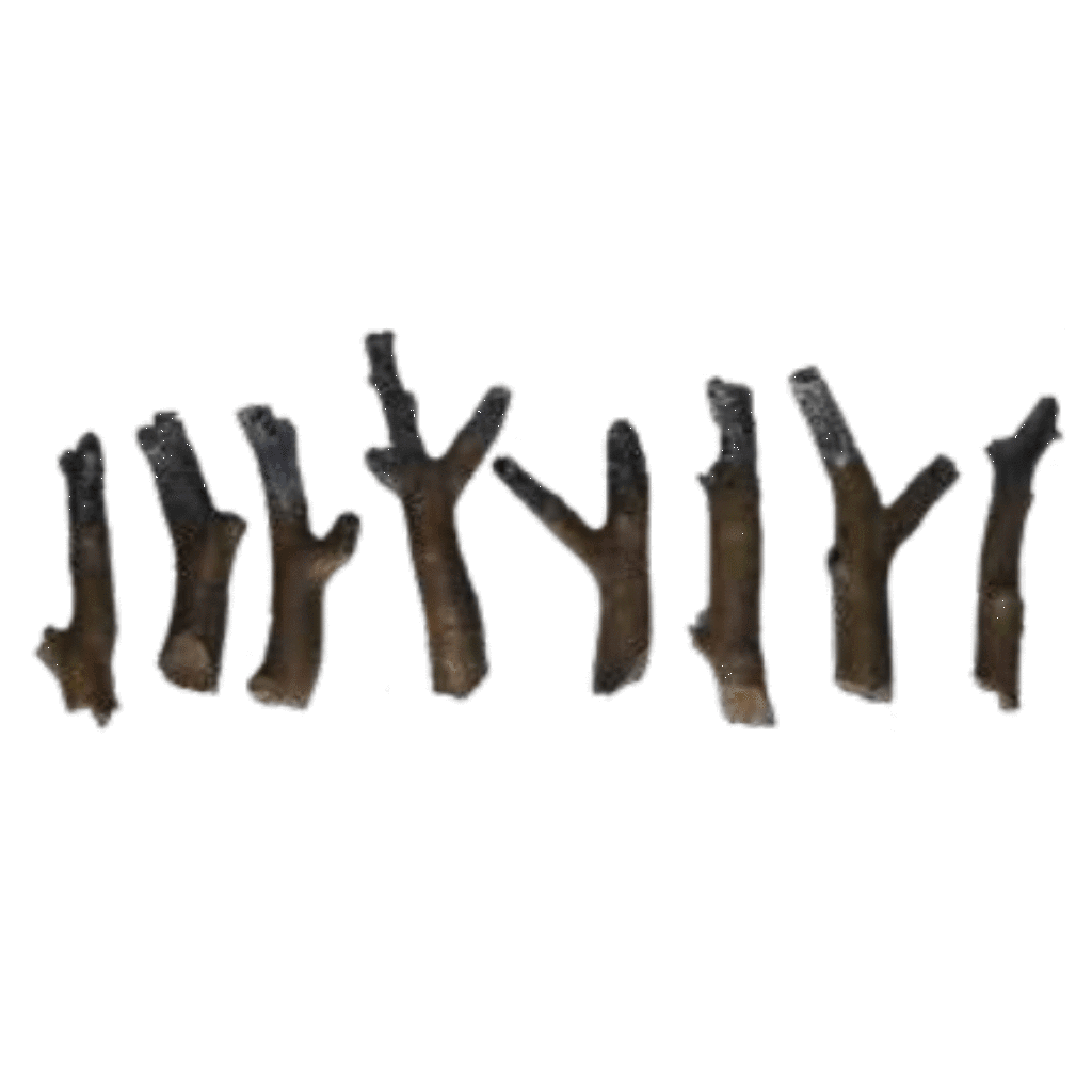Amantii LOGSET-8PCE-XS 8 Piece Natural Wood log set