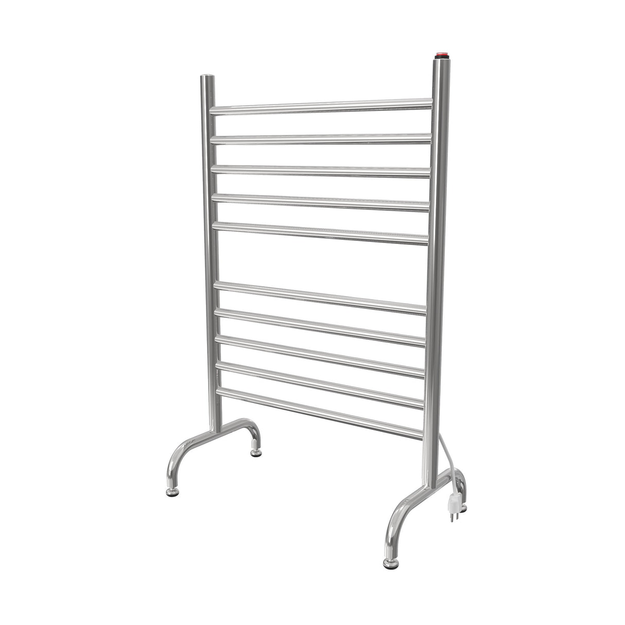 Amba Products SAFSP-24 Solo 24-Inch Freestanding Towel Warmer - 11.875 x 23.625 x 38 in. - Polished Finish