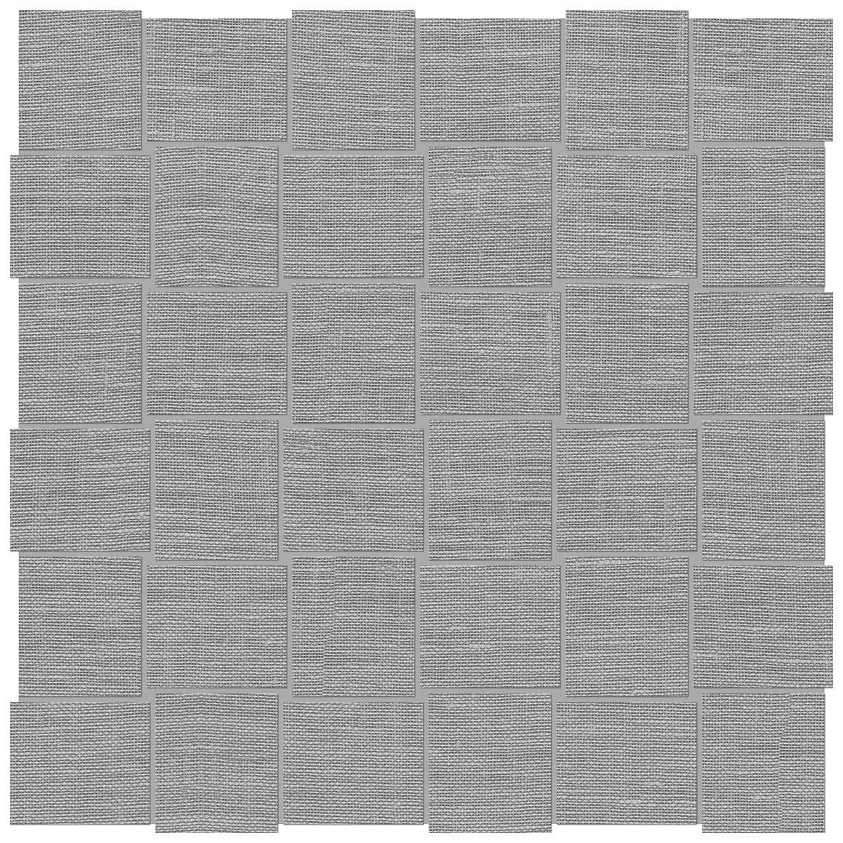 Anatolia Tile 2X2 Basketweave Belgian Linen Mica Porcelain Mosaics. 1 Sheet = .96 Sq. Ft. 4501-0031-1 (69-570) Mica Basketweave 2x2 - premium natural stone mosaic tile from Anatolia Tile, available at PoshHaus showroom in Keene, NH