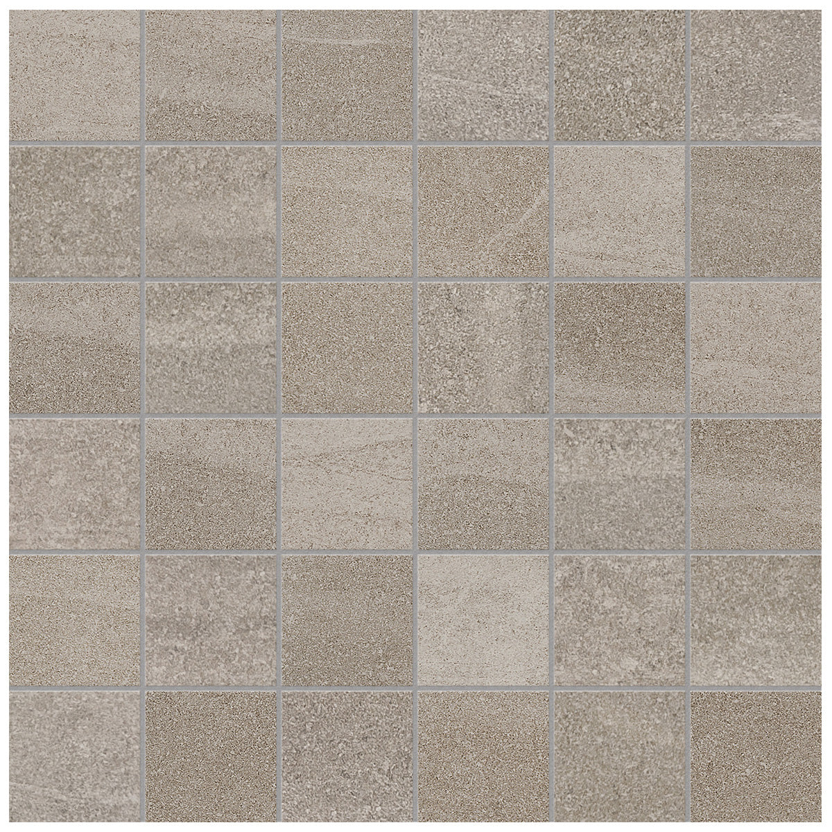 Anatolia Tile 2X2 Matte Crux Earth 36 Piece Porcelain Mosaics. 1 Sheet = 1.16 Sq. Ft. 4501-0075-0 (63-528) Earth 2x2 - premium natural stone mosaic tile from Anatolia Tile, available at PoshHaus showroom in Keene, NH