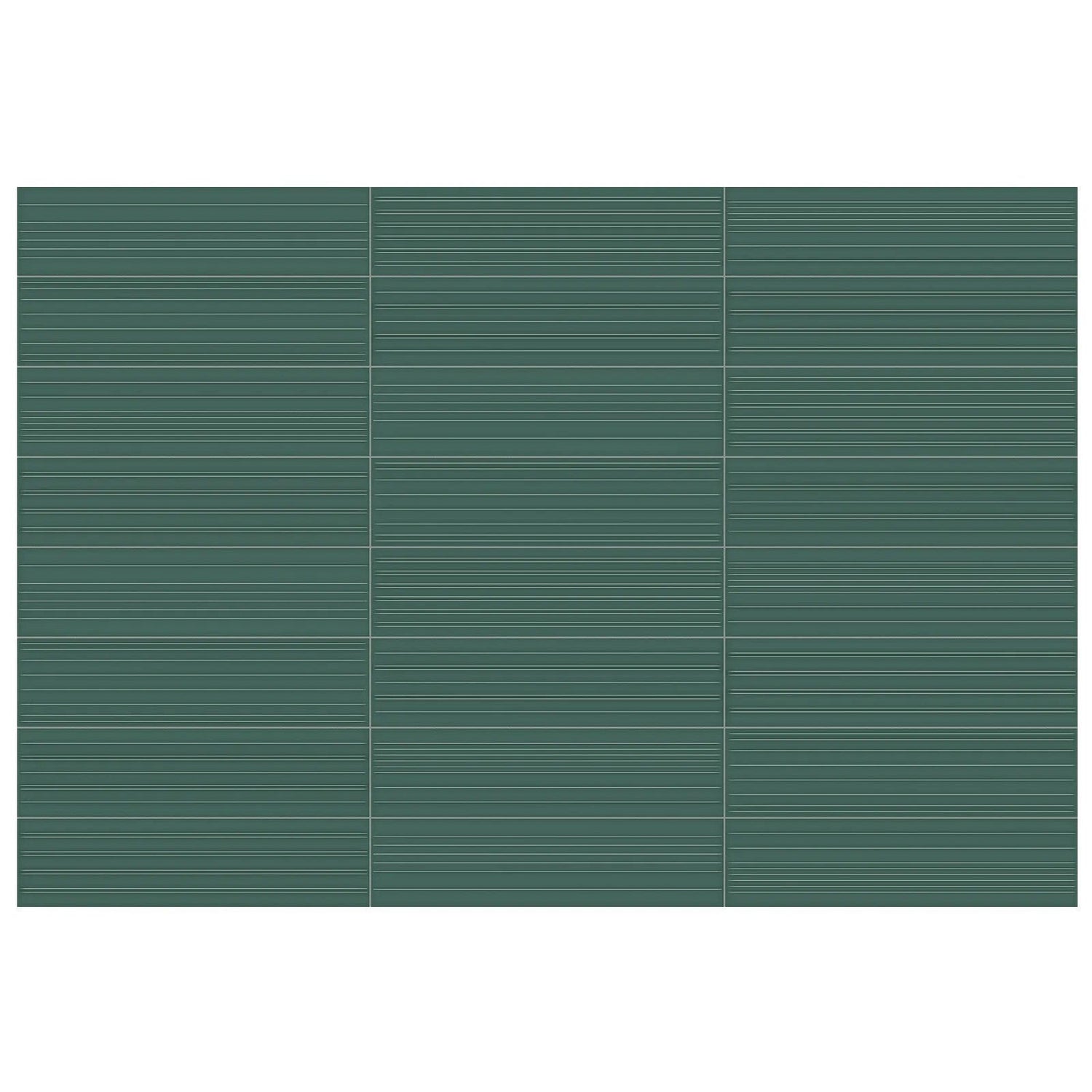 Anatolia Geometra 3X12 Divide Emerald Glossy Ceramic Wall Tile 4000-0312-0 Emerald Divide 3x12 - premium natural stone mosaic tile from Anatolia Tile, available at PoshHaus showroom in Keene, NH