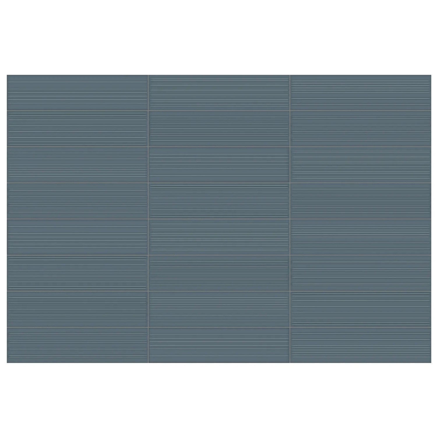 Anatolia Geometra 3X12 Divide Ink Glossy Ceramic Wall Tile 4000-0311-0 Ink Divide 3x12 - premium natural stone mosaic tile from Anatolia Tile, available at PoshHaus showroom in Keene, NH