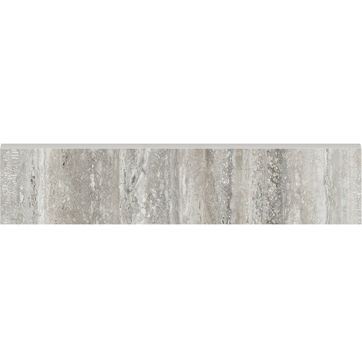 Anatolia Tile 3X12 Bn La Marca Traventino Honed & Rectified Bullnose 4502-0296-0 Travertino Instrata 3x12 Bullnose Honed - premium natural stone mosaic tile from Anatolia Tile, available at PoshHaus showroom in Keene, NH