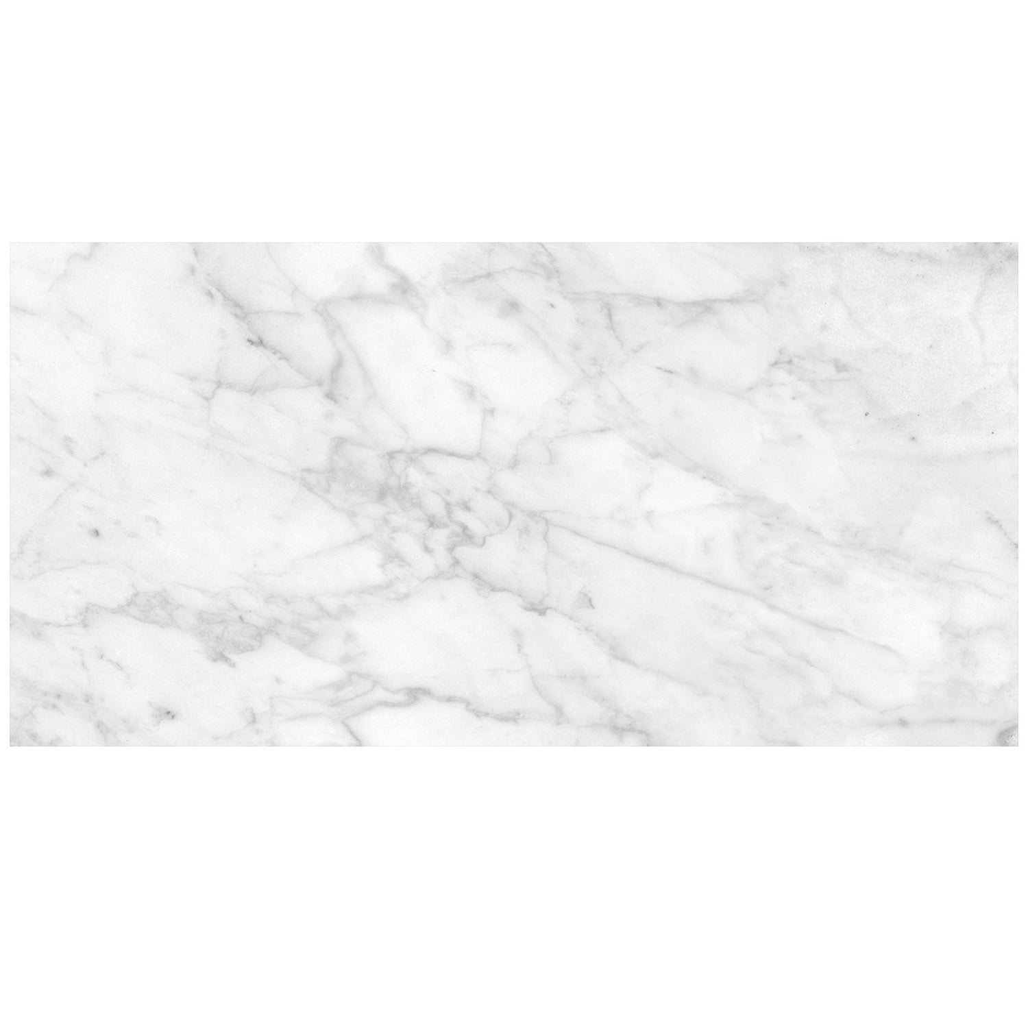 Anatolia Tile 12X24 Plata Carrara M Matte 4500-0976-0 Carrara Abisso 12x24 Matte - premium natural stone mosaic tile from Anatolia Tile, available at PoshHaus showroom in Keene, NH