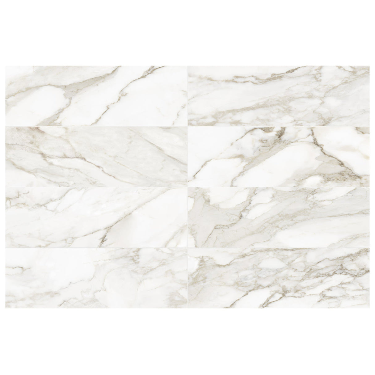 Anatolia Tile 12X36 Raffino Plane Calacatta Matte 4000-0274-0 Onyx Suave - premium natural stone mosaic tile from Anatolia Tile, available at PoshHaus showroom in Keene, NH