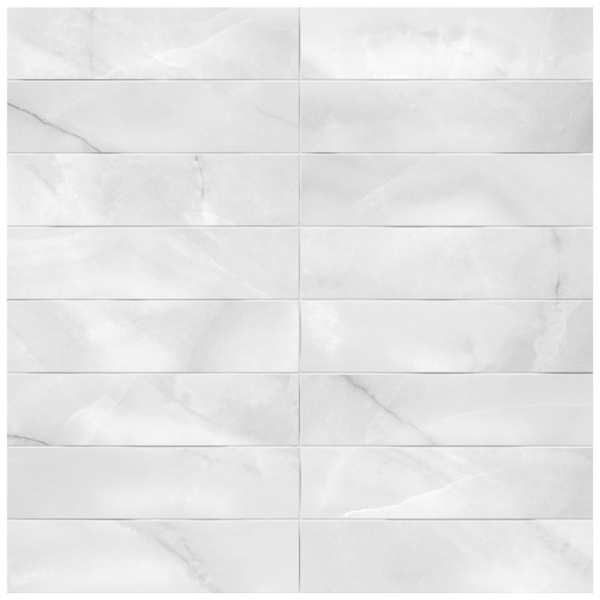 Anatolia Tile 3X12 Raffino Plane Onyx Matte 4000-0279-0 - premium natural stone mosaic tile from Anatolia Tile, available at PoshHaus showroom in Keene, NH