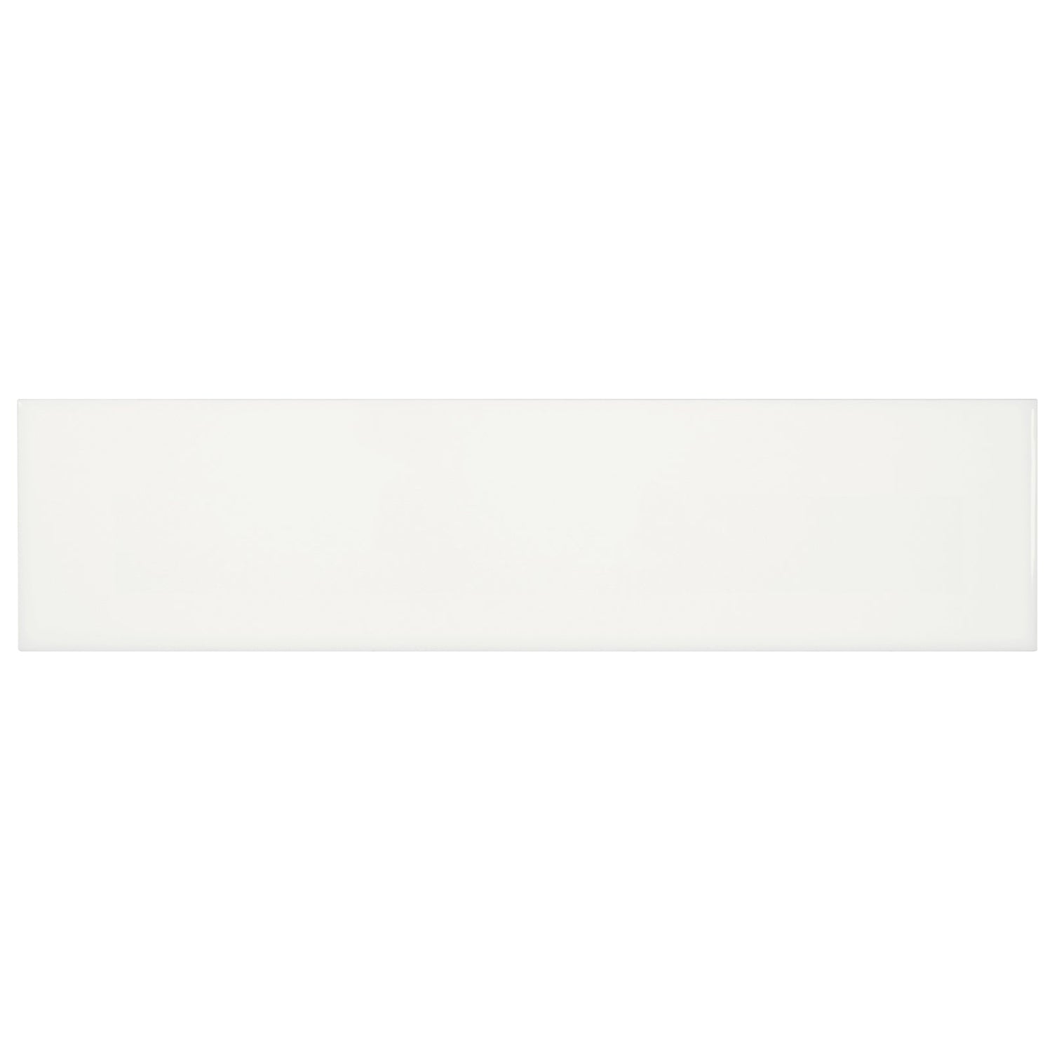 Anatolia Tile 4 X 16 Soho Canvas White Matte Glazed Ceramic Wall Tile 4000-0171-0 Canvas White 4x16 Matte - premium natural stone mosaic tile from Anatolia Tile, available at PoshHaus showroom in Keene, NH