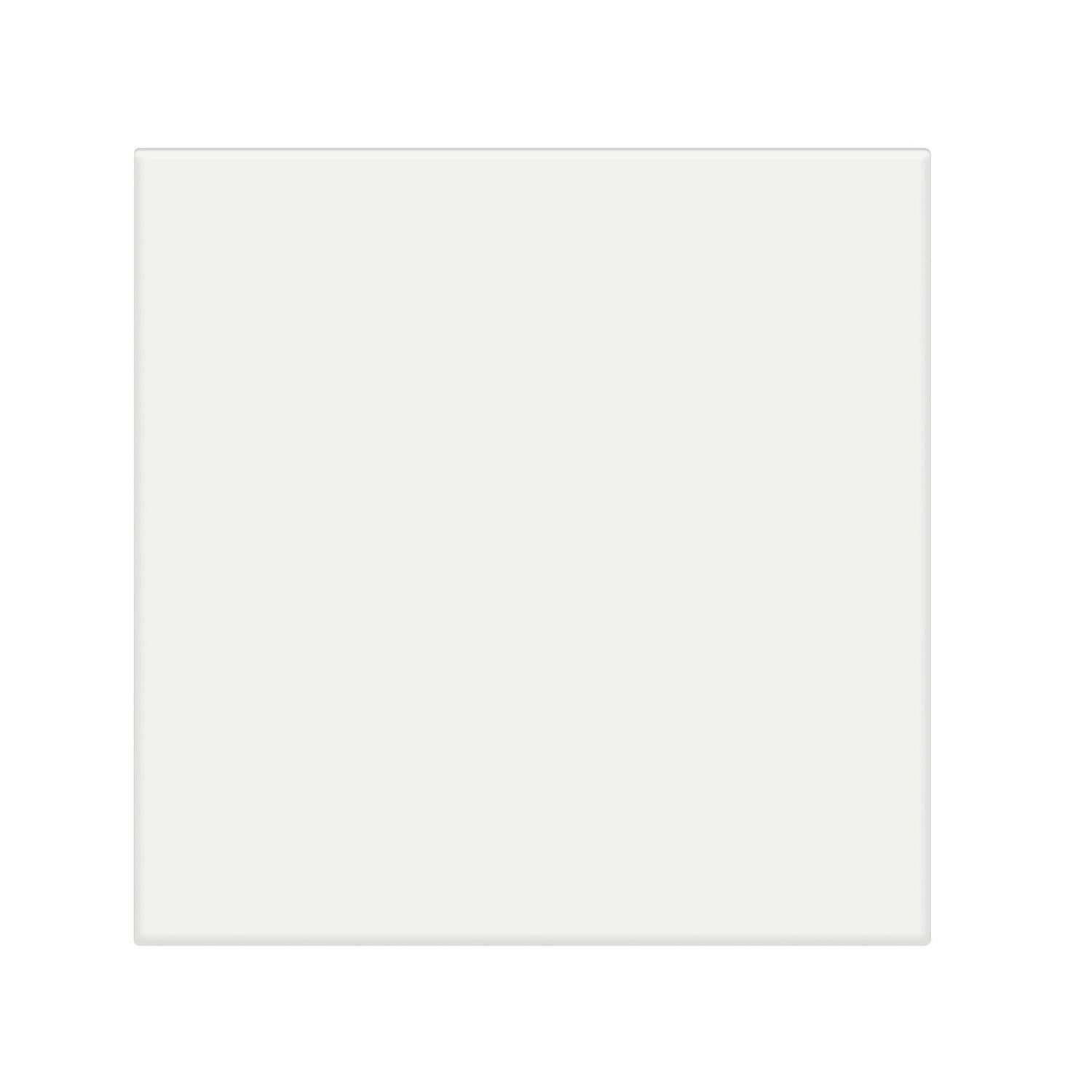 Anatolia Tile 6 X 6 Soho Canvas White Glossy Glazed Ceramic Wall Tile 4000-0174-1 Canvas White 6x6 - premium natural stone mosaic tile from Anatolia Tile, available at PoshHaus showroom in Keene, NH