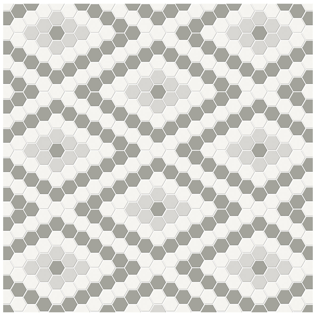 Anatolia Tile Soho Evening Blend Diamond Pattern Matte Porcelain Mosaics. 1 Sheet = .71 Sq. Ft. 4501-0559-0 - premium natural stone mosaic tile from Anatolia Tile, available at PoshHaus showroom in Keene, NH